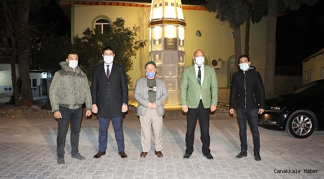 Kapaklı Camiinde LED aydınlatma