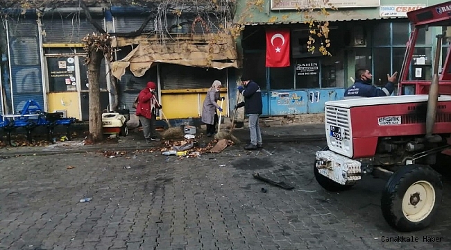 Karacasu&#039;da vatandaş evde, belediye görevde