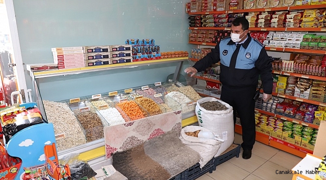 Karaköprü zabıtadan pandemi denetimi