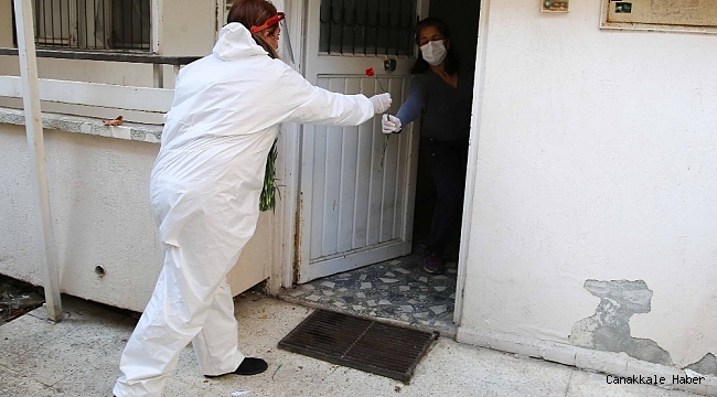 Karantinadaki vatandaşa yemek, sağlık personeline ücretsiz ulaşım