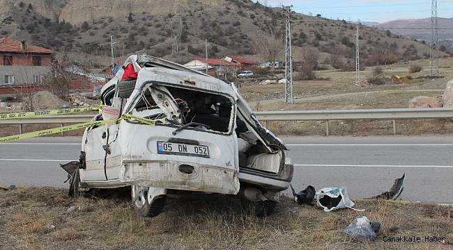 Kastamonu&#039;da feci kaza: 2 ölü, 2 yaralı