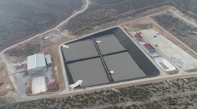 Katı Atık Düzenli Depolama ve Bertaraf Tesisi inşaatında sona yaklaşıldı