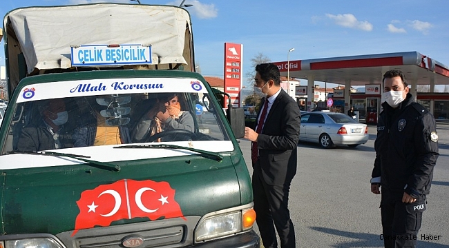 Kaymakamdan ışıksız yaya geçitlerinde denetim