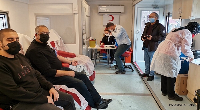 Kayseri AFAD gönüllülerinden kan bağışı kampanyası