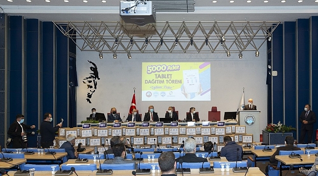 Kayseri Büyükşehir Belediyesi&#039;nden uzaktan eğitime destek