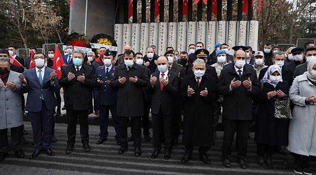 Kayseri şehitleri anıldı