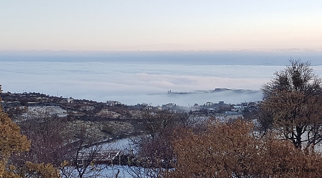 Kayseri&#039;de sis nedeni ile görüş mesafesi 1.5 metreye kadar düştü
