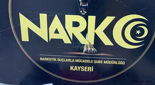 Kayseri&#039;de uyuşturucu operasyonu: 1 gözaltı