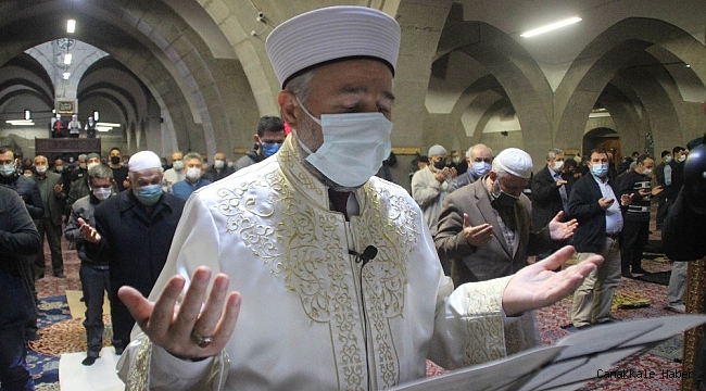Kayseri&#039;de yağmur duasında duygusal anlar yaşandı