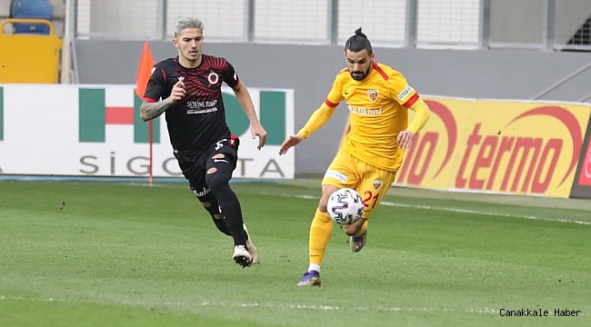 Kayserispor kazanmayı unuttu