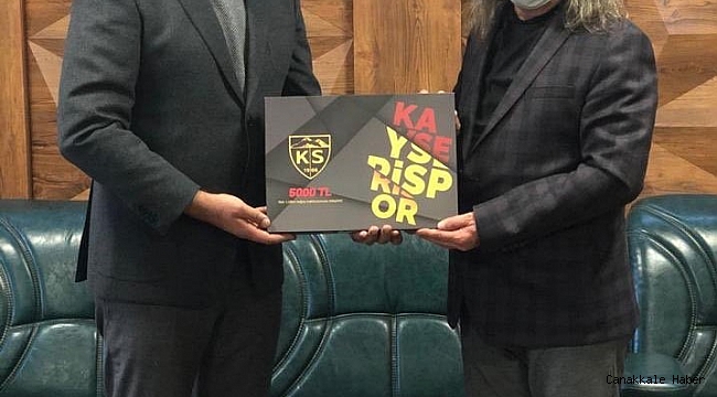 Kayserispor&#039;a Vefa desteği