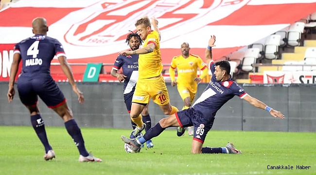 Kayserispor&#039;un Antalya karnesi