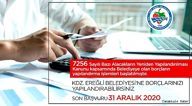 Kdz. Ereğli Belediyesi borçları yapılandırıyor