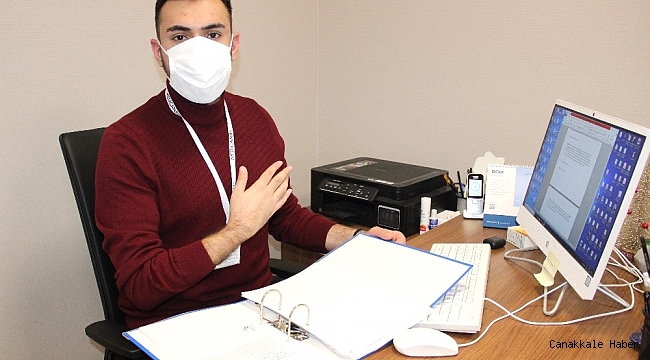 Kendisini hayata bağlayan doktorlarla aynı hastanede çalışmaya başladı