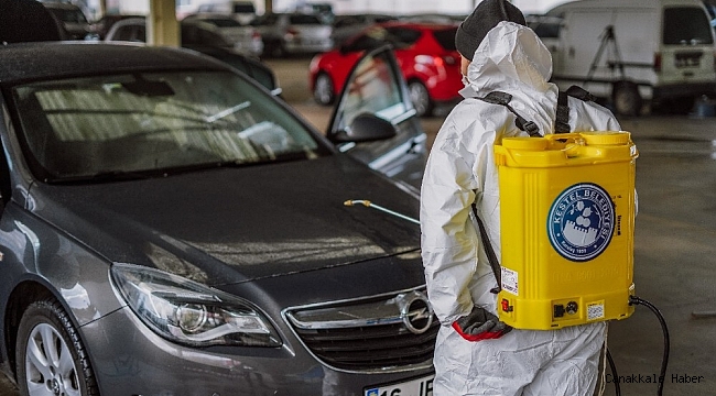 Kestel Belediyesi&#039;nden ücretsiz araç dezenfekte hizmeti