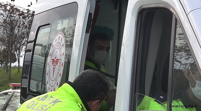 Kimliksiz ve alkollü şahıs dinlenme tesislerinde kendisine müdahale eden polislere saldırdı