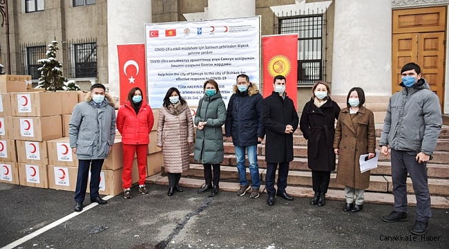 Kırgızistan&#039;tan Başkan Demir&#039;e teşekkür