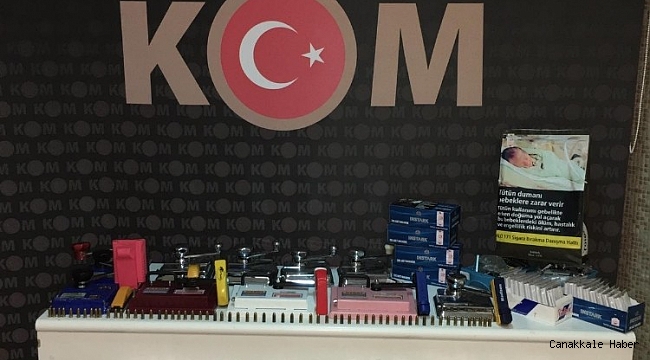 Kırıkkale'de kaçak tütün operasyonu