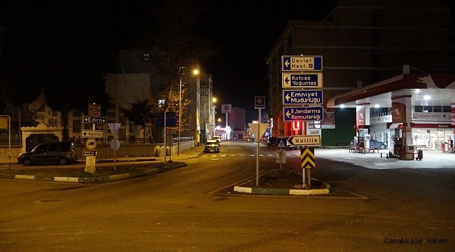 Kırklareli&#039;nde 56 saatlik kısıtlama başladı