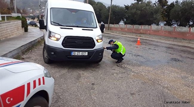 Kış lastiklerini takmayan 63 araca 44 bin lira ceza