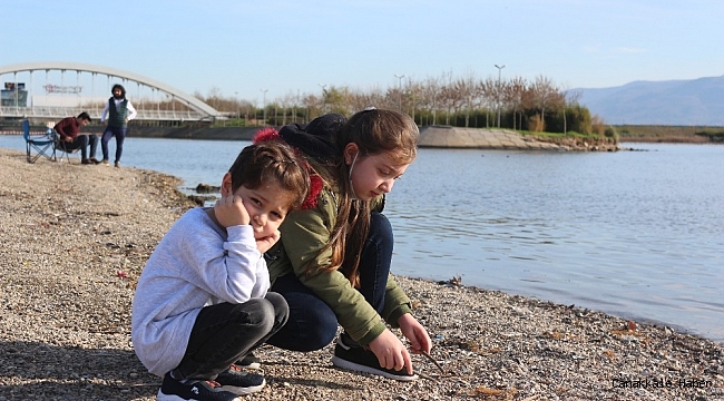 Kış ortasında yaz havası şaşırttı, vatandaşlar sokağa döküldü