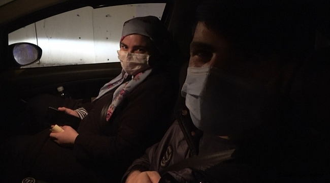 Kısıtlamada çocuk sahibi olan çift, "İleride bu günleri ona anlatacağız" dedi