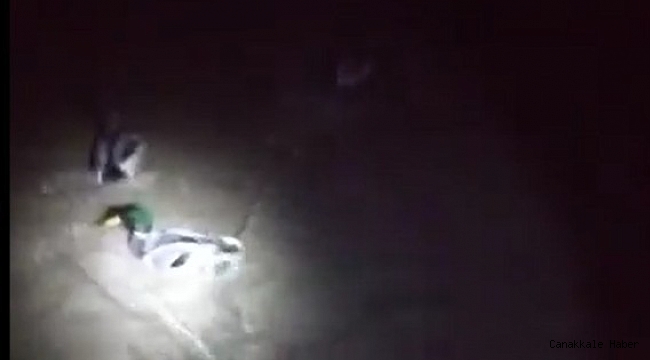 Kısıtlamada kaçak avlanan kişi ekiplere ateş açarak kaçtı