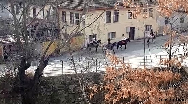 Kısıtlamaya uymadılar; kimi at bindi, kimi sokakta maç yaptı, kimi gezdi