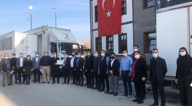 Kızılay&#039;dan Başkan Öndeş&#039;e teşekkür