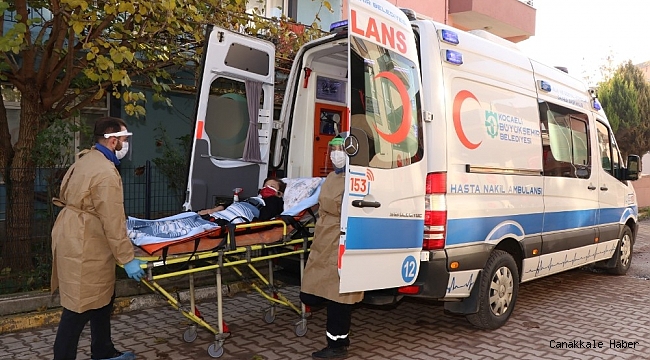 Kocaeli&#039;de yatalak hastalara 19 yıldır ücretsiz nakil hizmet veriliyor