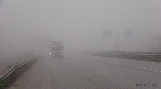 Kocaeli&#039;de yoğun sis