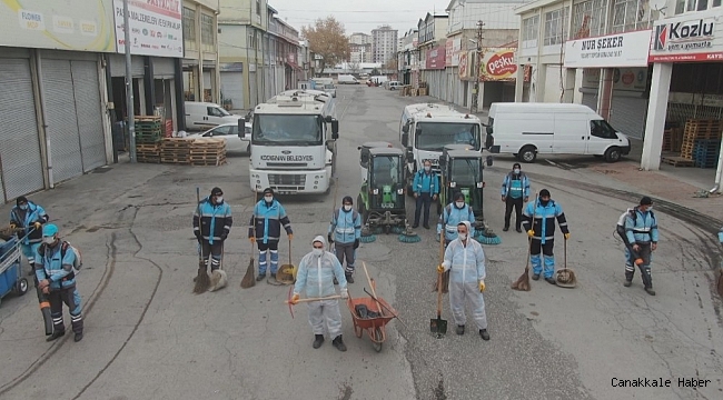 Kocasinan Belediyesi'nden kısıtlama boyunca halka hizmet