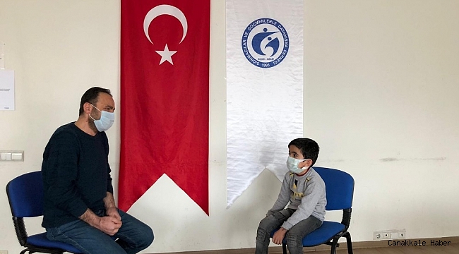 Konuşma güçlüğü yaşayan mülteci çocuklara destek