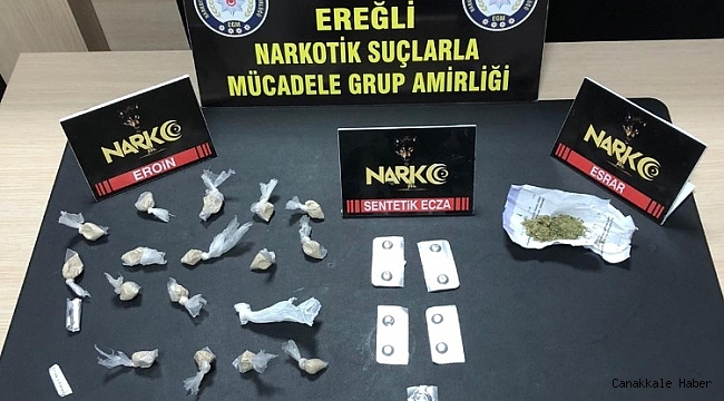 Konya'da uyuşturucu operasyonu: 1 tutuklama