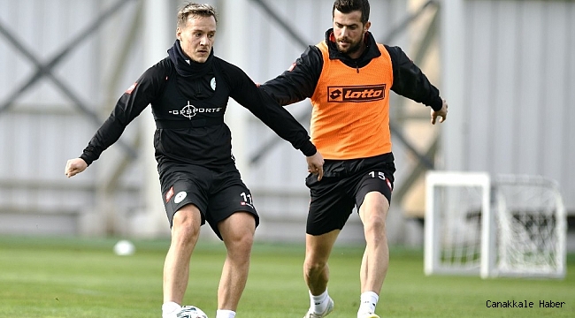 Konyaspor, Altınordu maçı hazırlıklarına devam etti