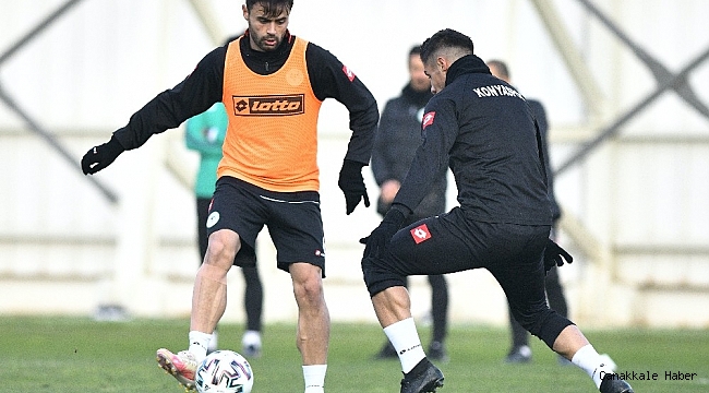 Konyaspor'da MKE Ankaragücü hazırlıkları devam ediyor