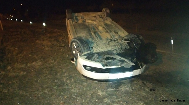 Köpeğe çarpmamak için takla attı: 2 yaralı