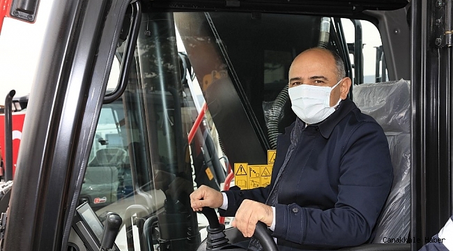 Körfez&#039;e 5 yeni iş makinesi