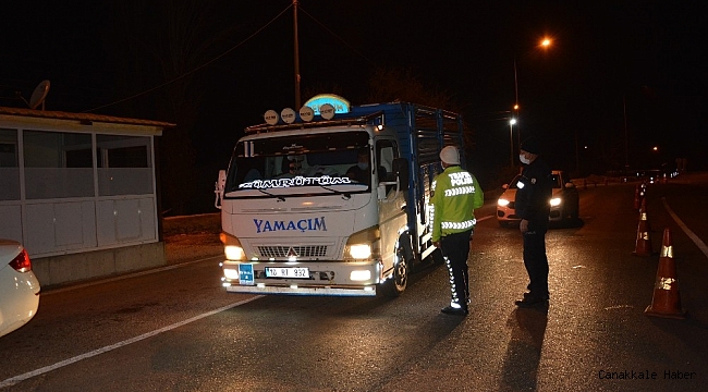 Korkuteli&#039;nde kısıtlamaya sıkı denetim