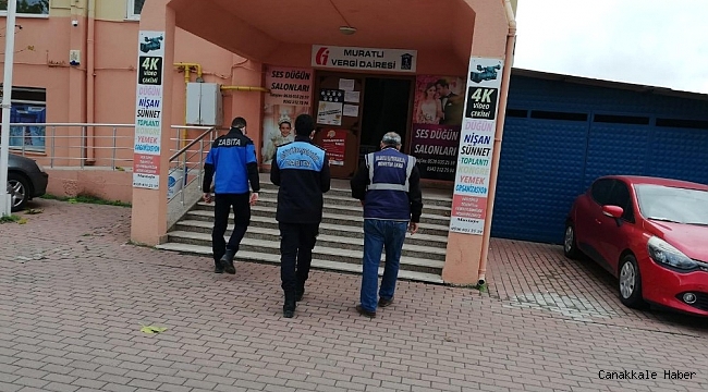 Korona ekibi denetimde