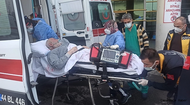 Korona hastaların bulunduğu yoğun bakım servisinde yangın çıktı