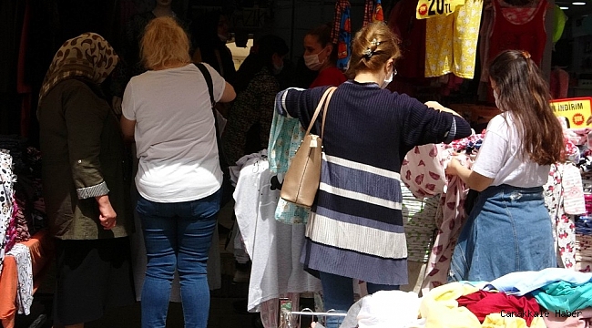 Korona virüsü tekstilci esnafını da vurdu