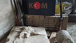 Köy evinde Milattan Önce 200 yıla ait eser