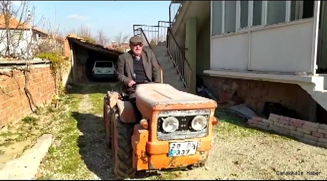 Köyden çıkmayan traktöre, İstanbul&#039;dan trafik cezası