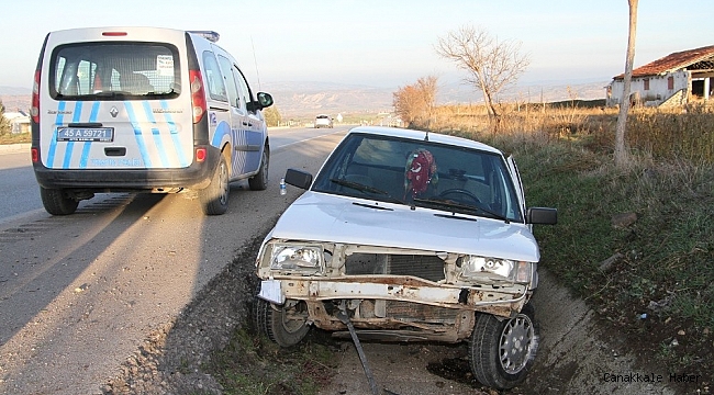 Kula&#039;da 10 dakika arayla iki kaza: 2 yaralı