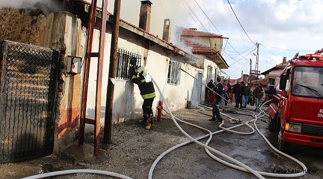 Kula&#039;da korkutan yangın