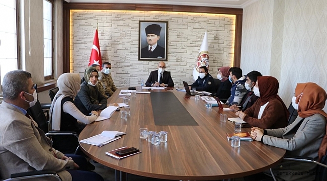 Kurtalan'da kadına karşı şiddete hayır toplantısı