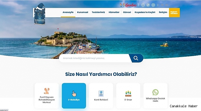 Kuşadası Belediyesi&#039;nde online ödeme kolaylığı