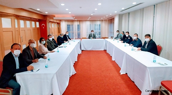 Kuşadası'nda ilçe koordinasyon toplantısı yapıldı
