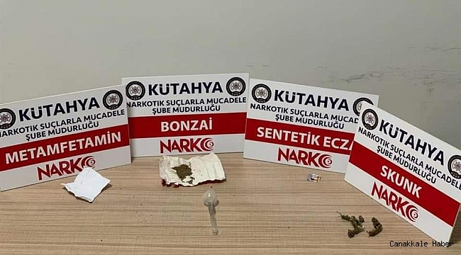 Kütahya polisi uyuşturucu satıcılarına göz açtırmıyor